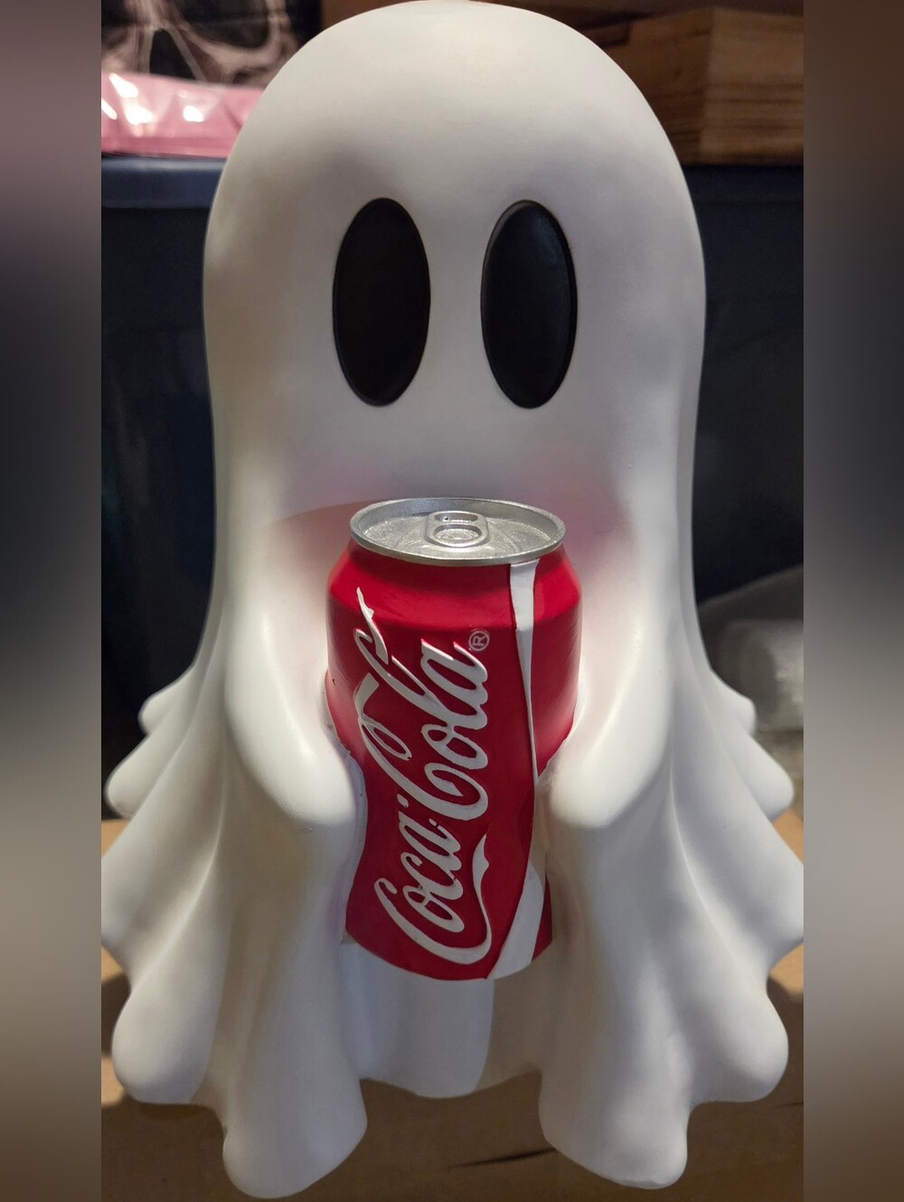 White Coca Cola Ghost